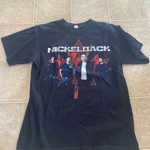 Vintage nickelback graphic tee shirt